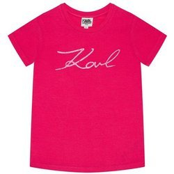 KARL LAGERFELD KIDS Girls long sleeves tee-shirt