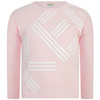 KENZO Kids Top dziewczęcy z logo