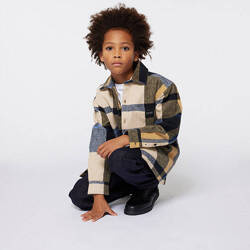 BOSS Kids Boys long sleeve check shirt