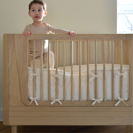 We Are Bitte Ochraniacz na łóżeczko dziecięce, oat