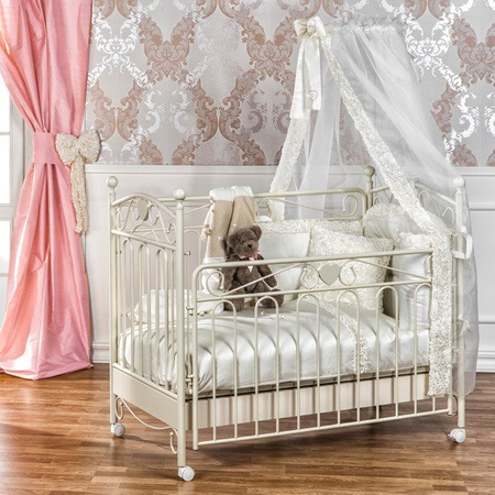 PICCI FLORA Baldachim do łóżeczka dziecięcego