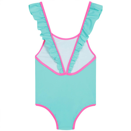 BILLIEBLUSH Girls one piece aque green swimming costume