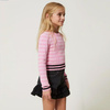 TWINSET Girls woven shorts in black