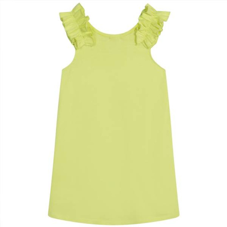 BILLIEBLUSH Girls sleeveless dress in lemon