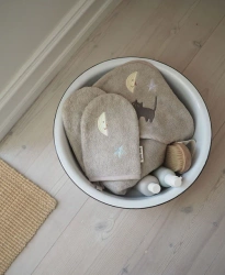 OLIVER FURNITURE Rękawice do kąpieli Moon Cat