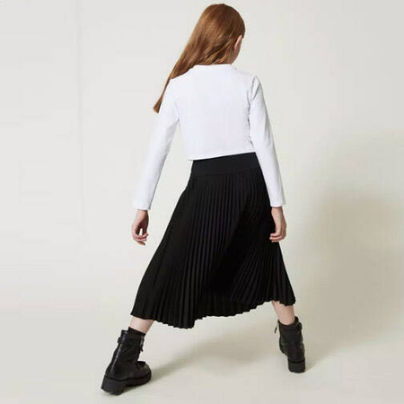 TWINSET Girls long pleated skirt