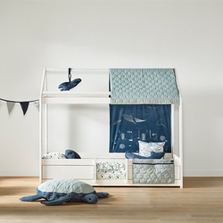 LIFETIME Kidsrooms Kid's 4-in-1 Bed with roof