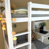 LIFETIME Kidsrooms Високе ліжко-горище з письмовим столом та диваном