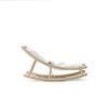 OLIVER FURNITURE Wood baby & toddler rocker, oak/white