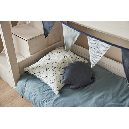 LIFETIME Kidsrooms Łóżko dziecięce na niskiej antresoli My Hangout, białe