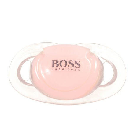 BOSS Kids Smoczek różowy