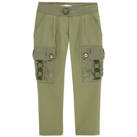 THE MARC JACOBS Spodnie dziewczęce khaki