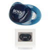 BOSS Kids Smoczek niebieski