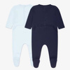 KENZO Kids Baby boys organic cotton Tiger babygrows set in blue