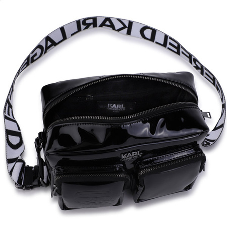 KARL LAGERFELD Kids Girls MINI MI Crossbody bag in black