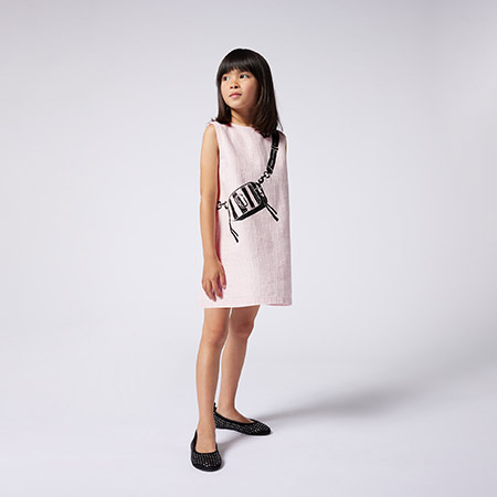 THE MARC JACOBS Sukienka bez rękawów, jasno-różowa