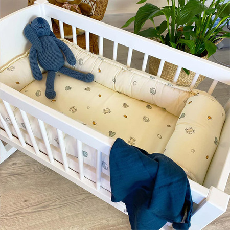 HOPPEKIDS Cradle 40x80 cm, white