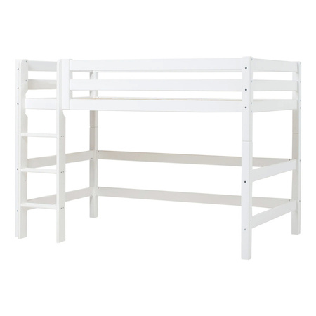 Hoppekids ECO Luxury high sleeper bed with straight ladder 120x200 cm