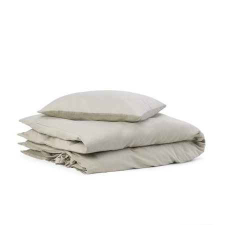 OLIVER FURNITURE Prześcieradło dziecięce 70X140 cm szare