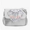 KENZO Kids Baby elephant changing bag in grey