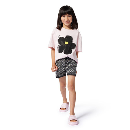 THE MARC JACOBS Spodenki dziewczęce DAISY, czarne