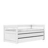 LIFETIME Kidsrooms Łóżko z szufladą i łóżkiem gościnnym 90x200, białe