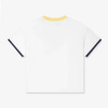 KENZO Kids T-shirt dziecięcy dla chłopca z krótkim rękawem Tiger biały