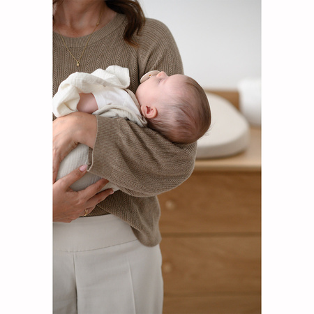 We Are Bitte Calm Swaddle, Light Stone