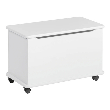 HOPPEKIDS Kids wooden toys chest, white