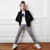 KARL LAGERFELD KIDS Шкіряні кросівки з котиками