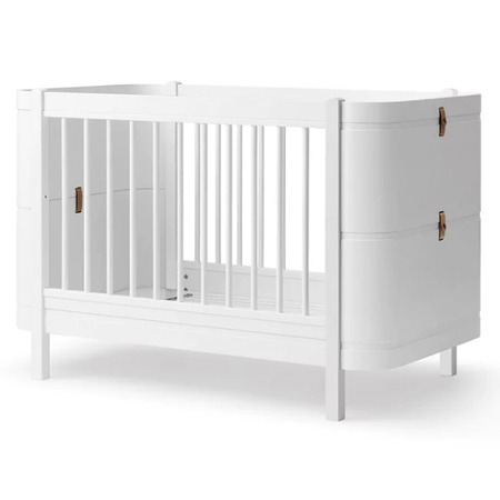  OLIVER FURNITURE Комплект для перетворення: Дерев'яне розкладне ліжко на дитяче кушетку, білий колір