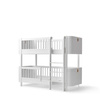  OLIVER FURNITURE Zestaw do rozbudowy Wood Łóżeczko dziecięce MINI+ COT BED do łóżka MINI+ LOW BUNK BED, white