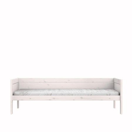 LIFETIME Kidsrooms Łóżko dziecięce pojedyncze 90x200 cm, whitewash