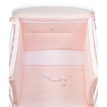 PICCI ARIA Pościel dziecięca 3-częściowa różowa