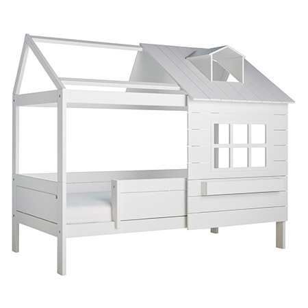 LIFETIME Kidsrooms Łóżko domek Lake House 90x200 cm, białe