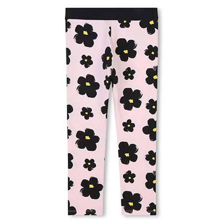 THE MARC JACOBS Leginsy dziecięce DAISY, różowe