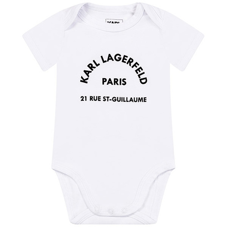 KARL LAGERFELD Kids Komplet 2 body dziecięcych dla chłopca