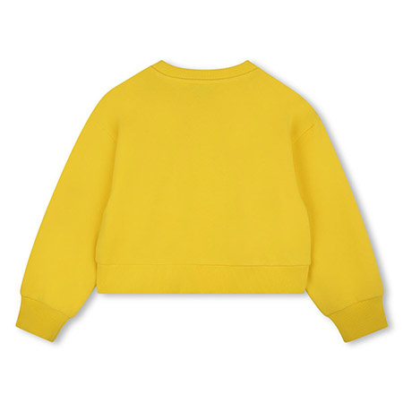 THE MARC JACOBS Girls DAISY sweatshirt, yellow