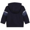 BOSS KIDS Boys Blue Cotton Babygrow