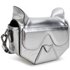 KARL LAGERFELD Kids Girls MINI MI Crossbody bag in silver