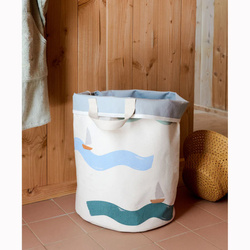 OLIVER FURNITURE Children's Storage Basket Big Waves