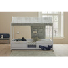 LIFETIME Kidsrooms Kid's 4-in-1 Bed with Top Construction Essence, blue sage