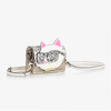 KARL LAGERFELD Kids MINI MI Сумка через плече для дівчинки у формі кота, золотого та білого кольору