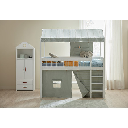 OLIVER FURNITURE Łóżeczko dziecięce Seaside Lille bez tapczanika junior