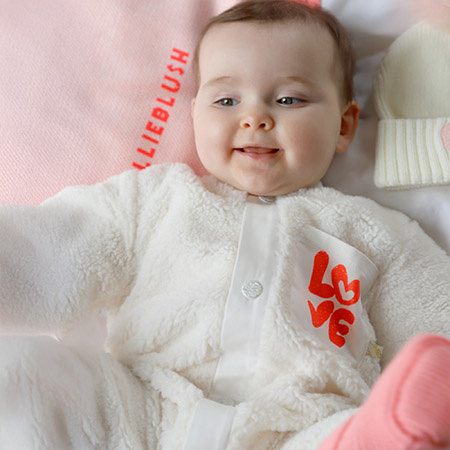 Billieblush Kombinezon niemowlęcy dla dziewczynki z kieszonką