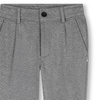 BOSS Kids Boys' Gray Fabric Trousers