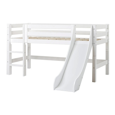 Hoppekids ECO Luxury Low bunk bed with slide and vertical ladder 90x200
