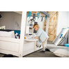 LIFETIME Kidsrooms Łóżko dziecięce z konstrukcją górną Panda Paradise