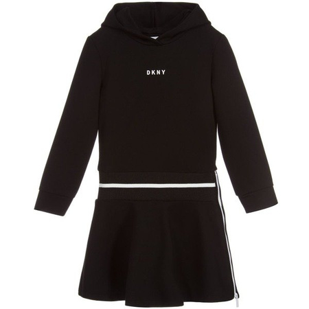 DKNY Girls hooded dress