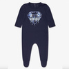 KENZO Kids Baby boys organic cotton Tiger babygrows set in blue